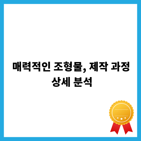 매력적인 조형물, 제작 과정 상세 분석