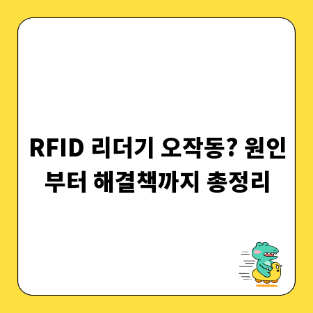 RFID 리더기 오작동? 원인부터 해결책까지 총정리