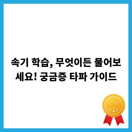 속기 학습, 무엇이든 물어보세요! 궁금증 타파 가이드