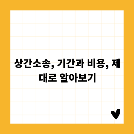 상간소송, 기간과 비용, 제대로 알아보기
